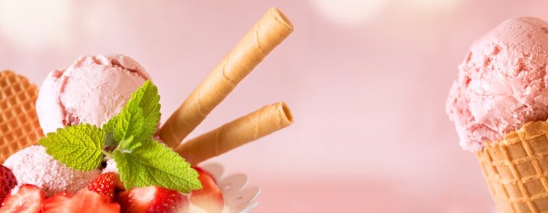 Eisgenuss in Oberschwaben