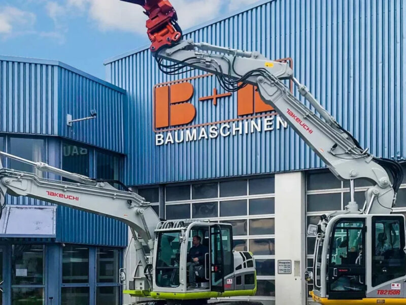 b+k Baumaschinen Werksgelände